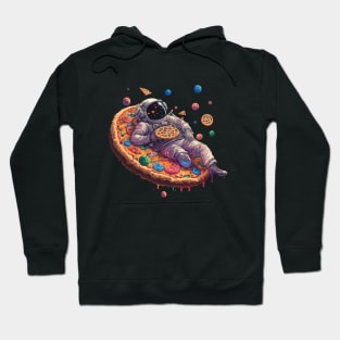 Astronauts love pizza Hoodie